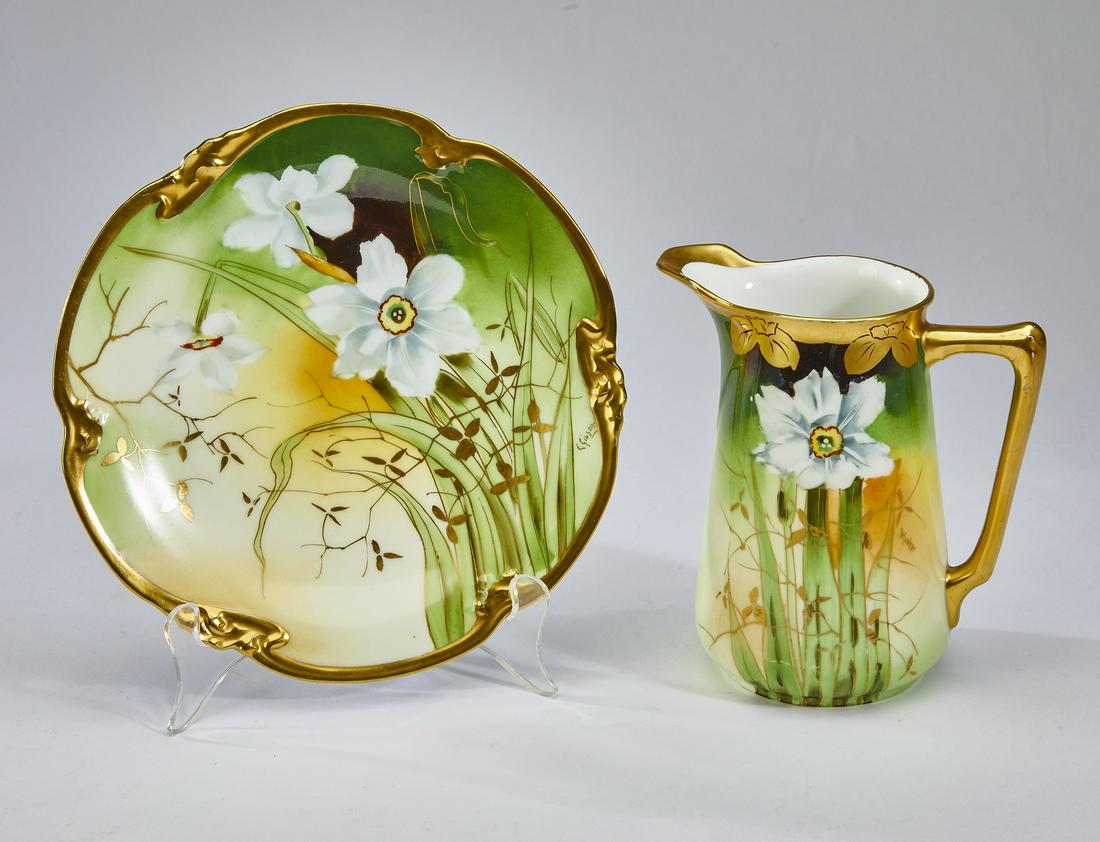 (2) Delinieres and Company porcelain table articles (1 of 6)