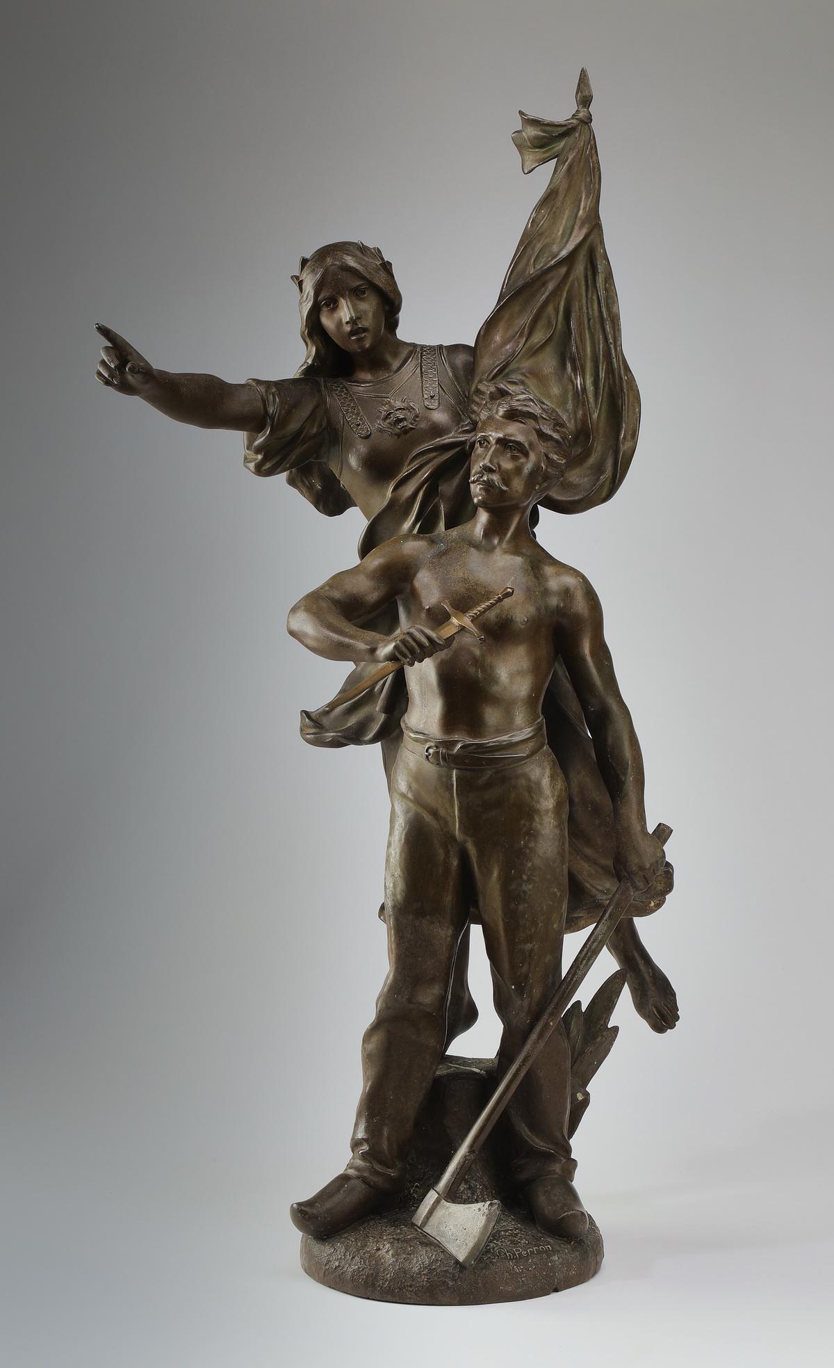 After Charles Perron 'The Voice of Duty' sculpture (1 of 4)