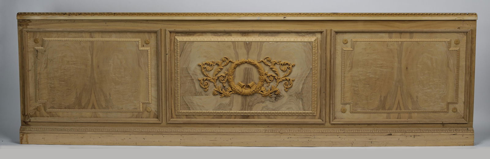 Italian relief carved wainscoting, 118"l (1 of 2)