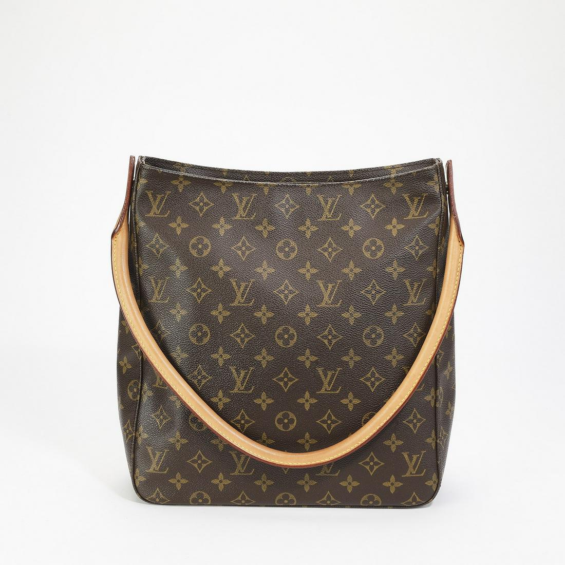 Authentic Louis Vuitton Monogram Canvas Looping GM (1 of 8)