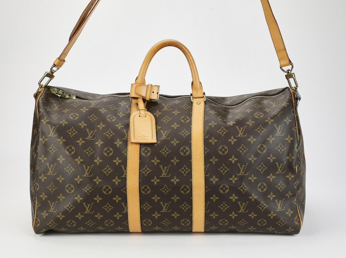 Authentic Louis Vuitton Monogram Canvas Keepall 55 (1 of 8)