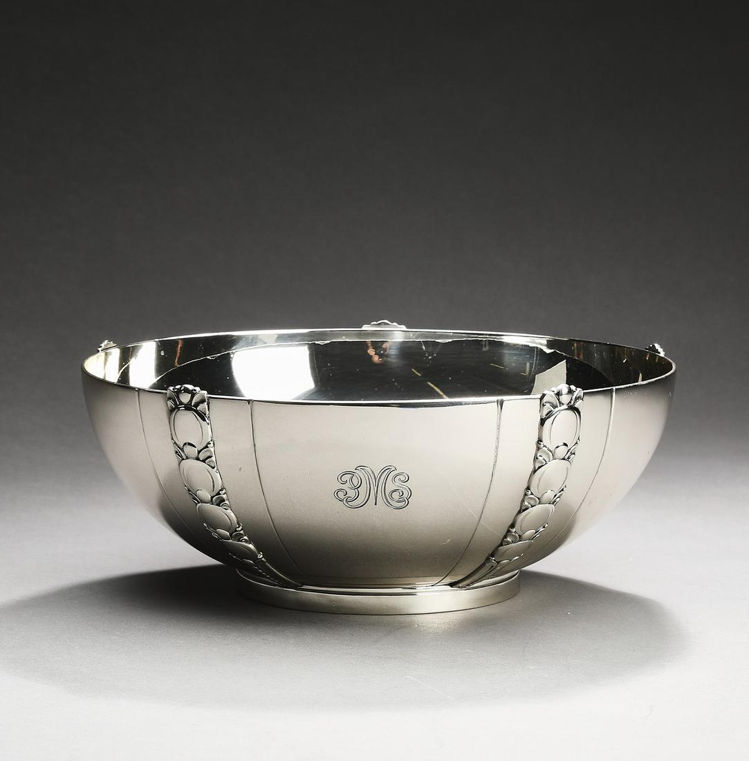 Tiffany sterling presentation bowl, ca 1945 (1 of 4)