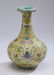 Chinese vase with Fu bats and lotus scrollwork