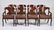 (8) American Empire style mahogany chairs