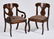 (8) American Empire style mahogany chairs - 2