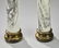 (2) Continental carved marble and bronze columns 23"h - 4