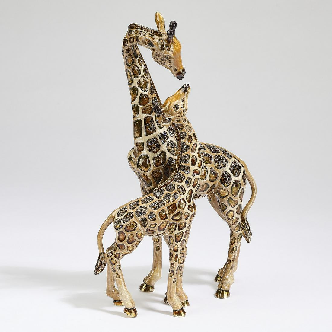 Jay Strongwater and Swarovski giraffe family figure (1 of 3)