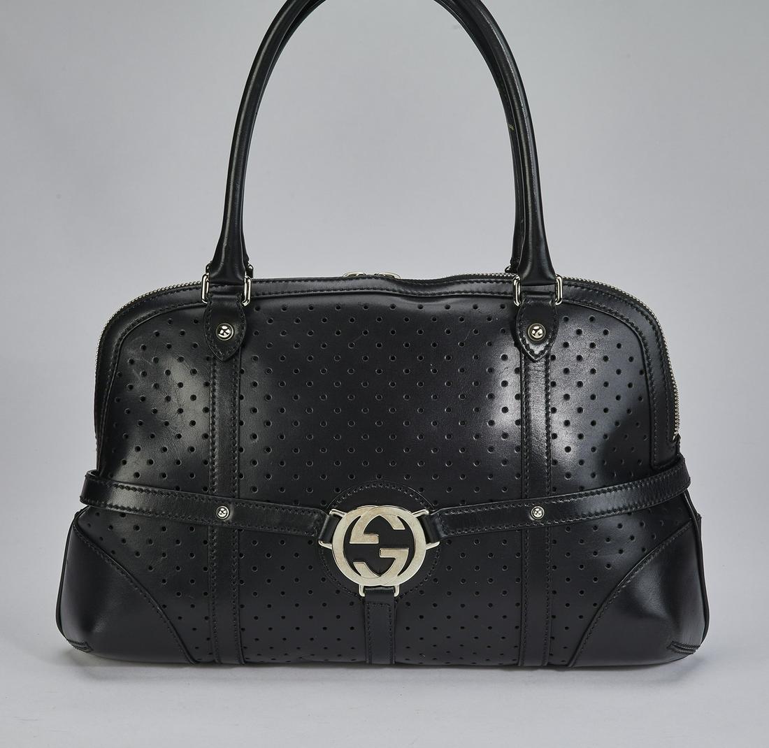 Authentic Gucci Reins Zip Up Tote bag, 16"w (1 of 8)