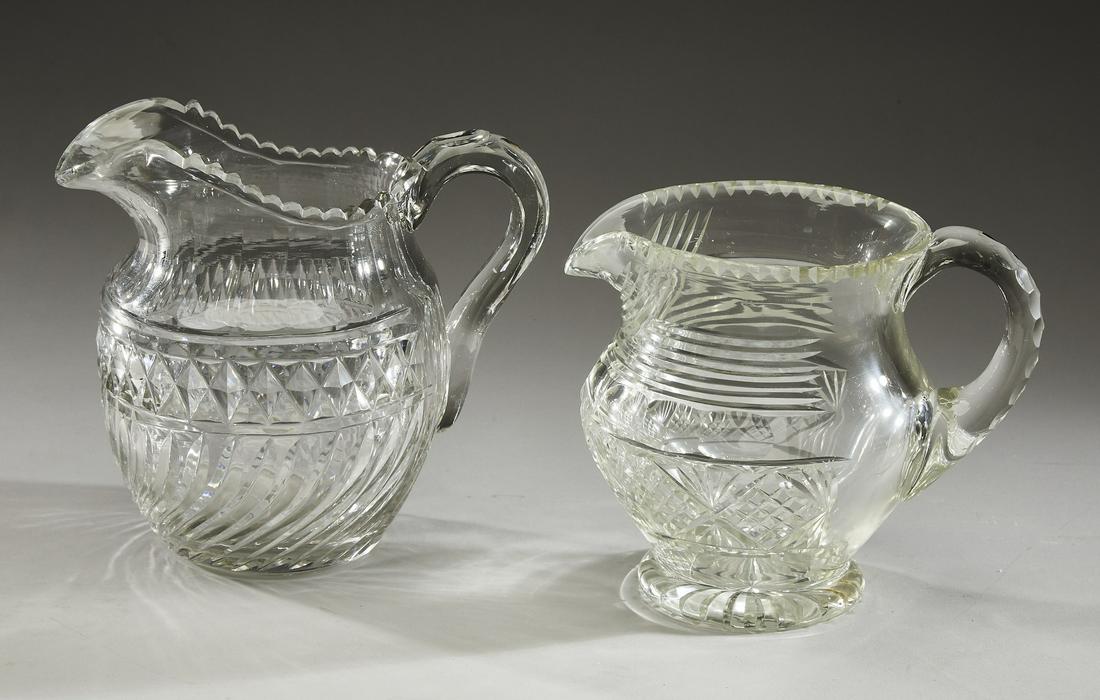 (2) Associated crystal water pitchers (1 of 3)