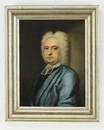 John T. Heins signed O/c clergy portrait, 1728