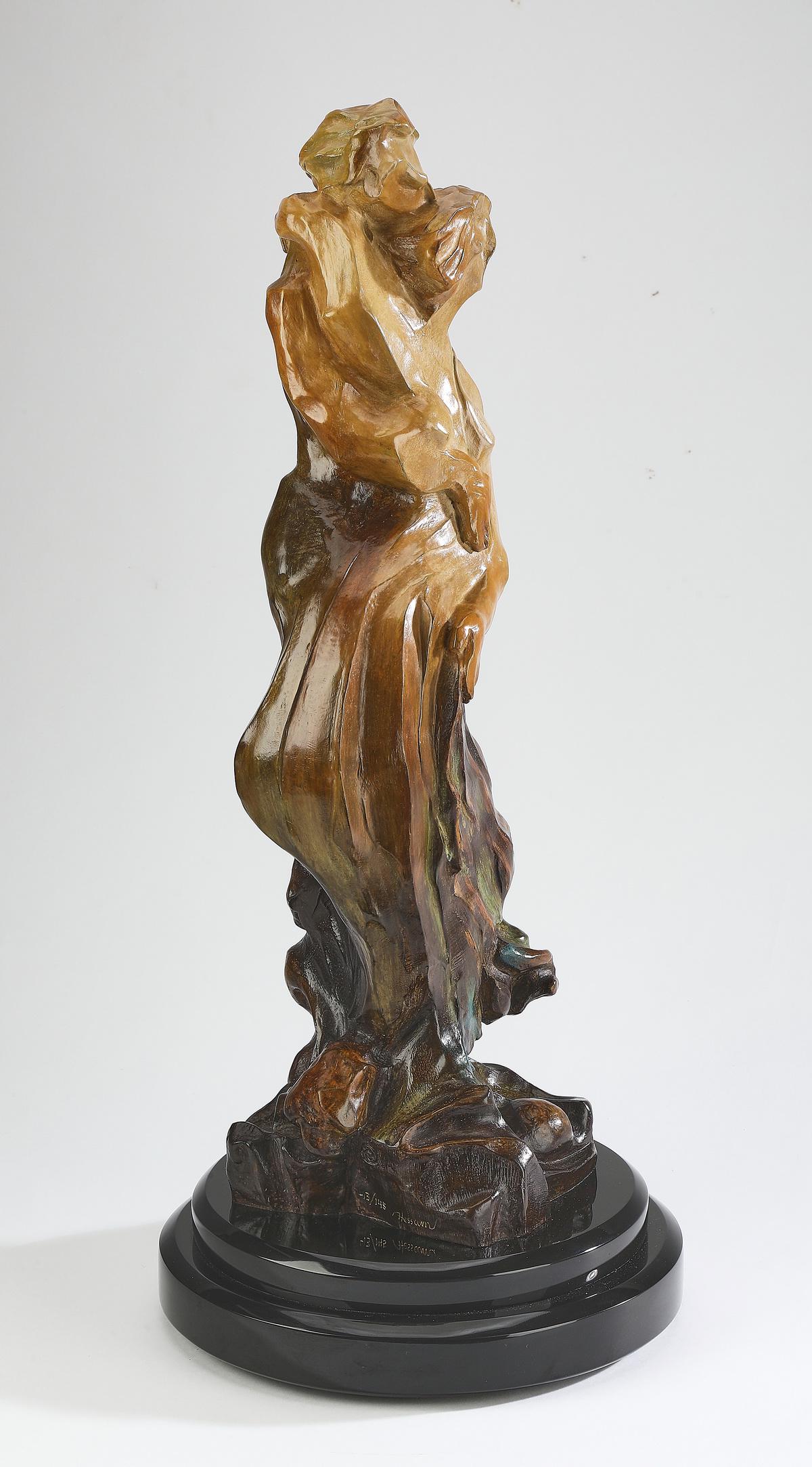 Hessam Abrishami signed bronze, titled 'Inseparable' (1 of 6)