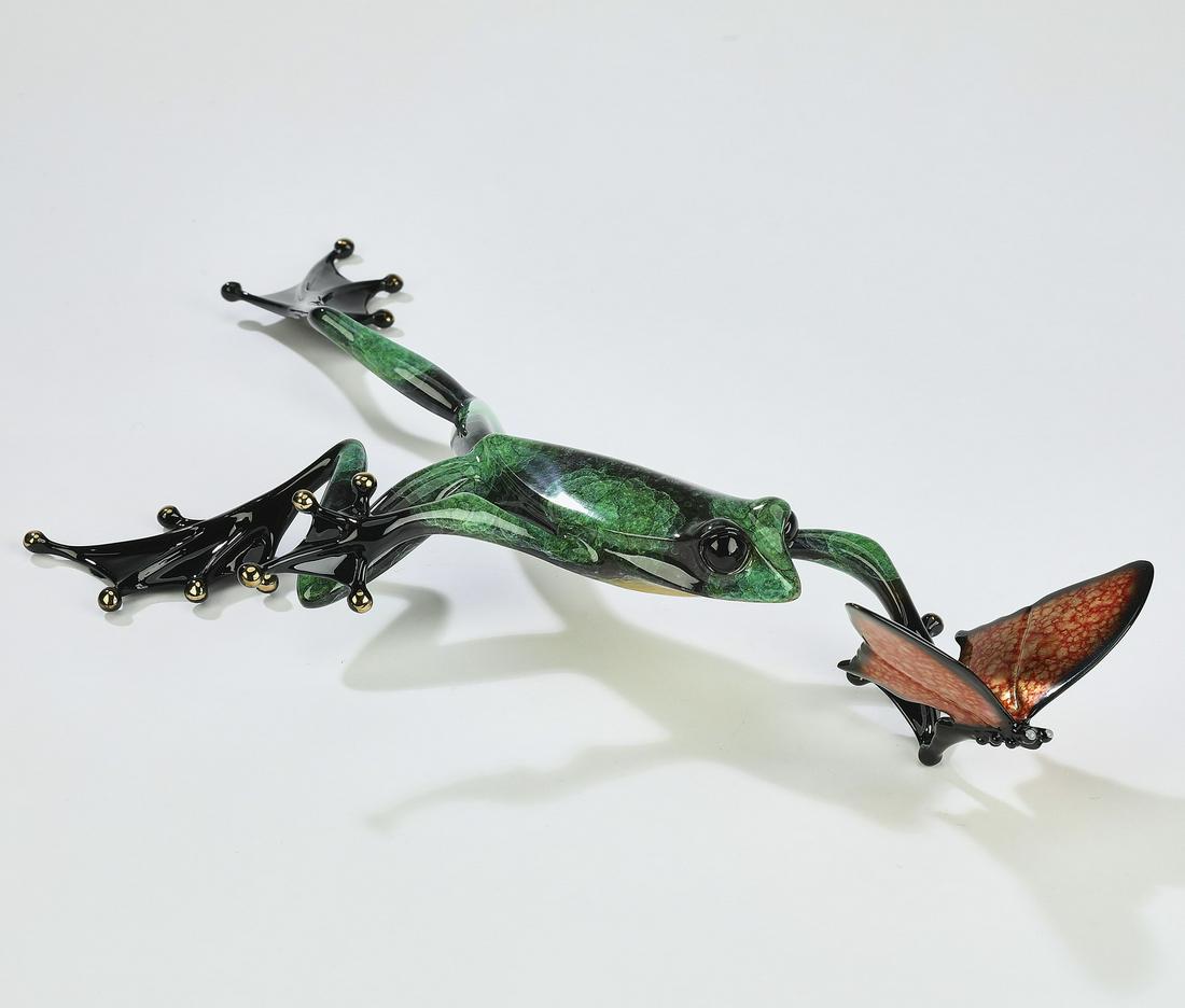 Limited edition Frogman Tim Cotterill bronze, 2011 (1 of 3)