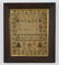 American linen sampler by Elizabeth Wilson, 1846