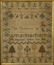 American linen sampler by Elizabeth Wilson, 1846 - 2