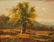 19th c. Continental School O/b pastoral landscape - 2