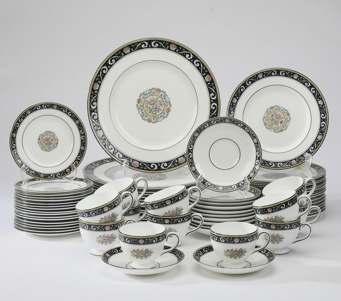 Wedgwood 'Runnymede' dinnerware for (12) (1 of 5)