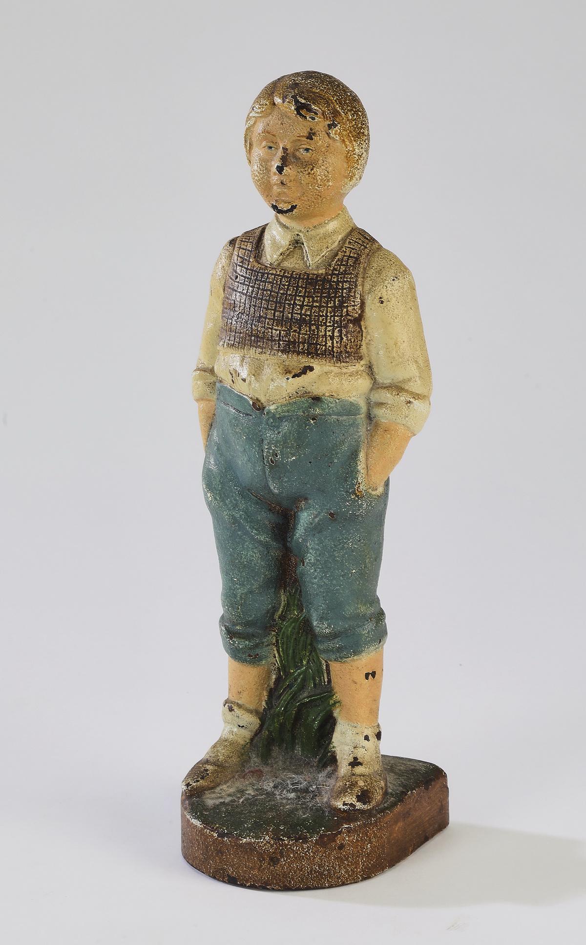 H. L. Judd Co. attributed, cast iron doorstop (1 of 6)