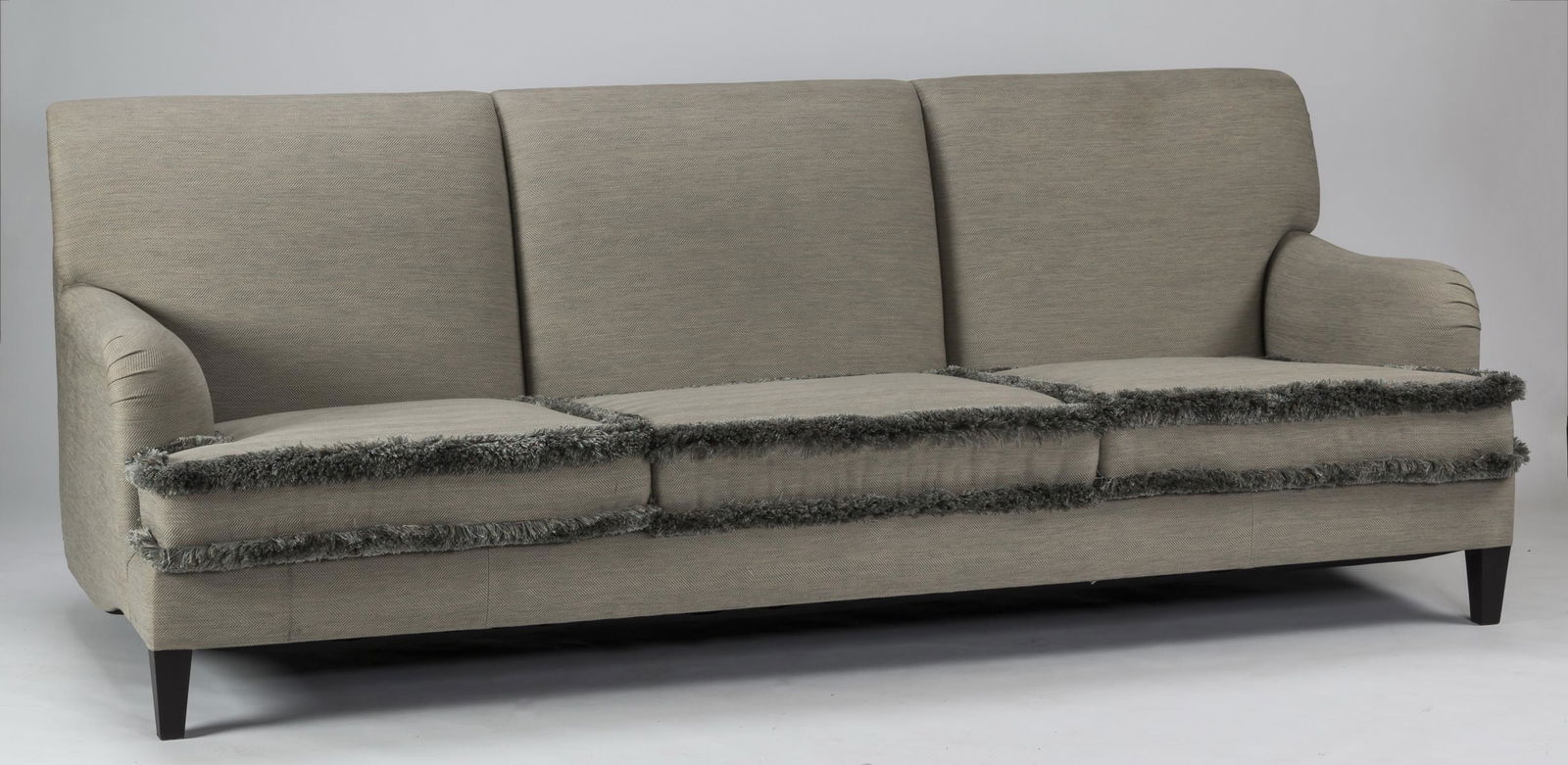 Like-new custom fabricated three seat sofa, 101"l (1 of 3)