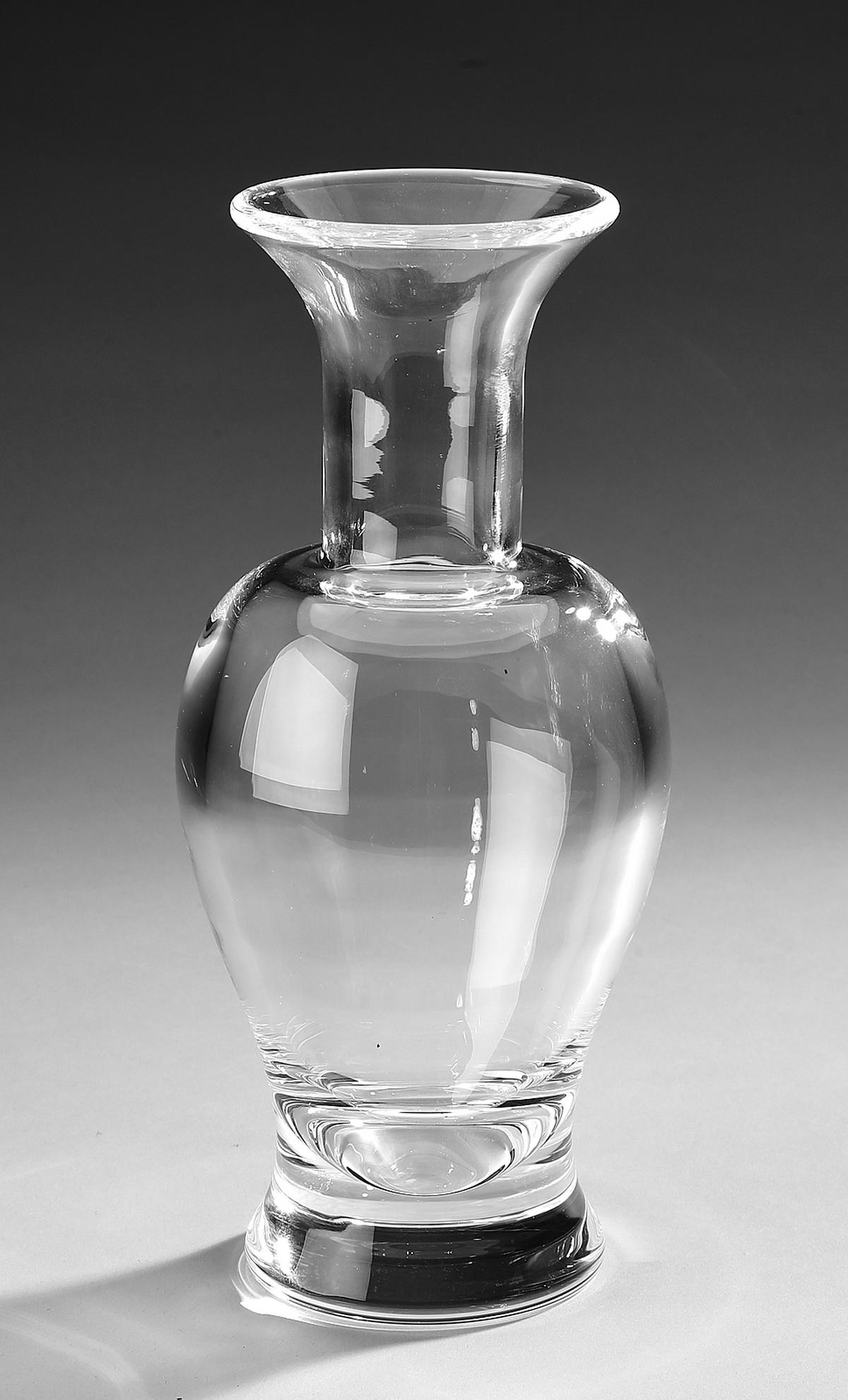 Steuben crystal 'Palace' vase by Donald Pollard (1 of 2)
