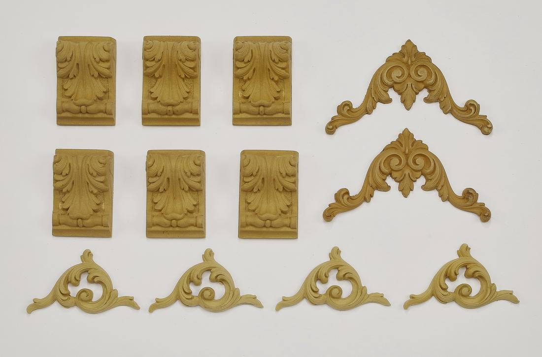(12) Continental decorative appliques (1 of 1)