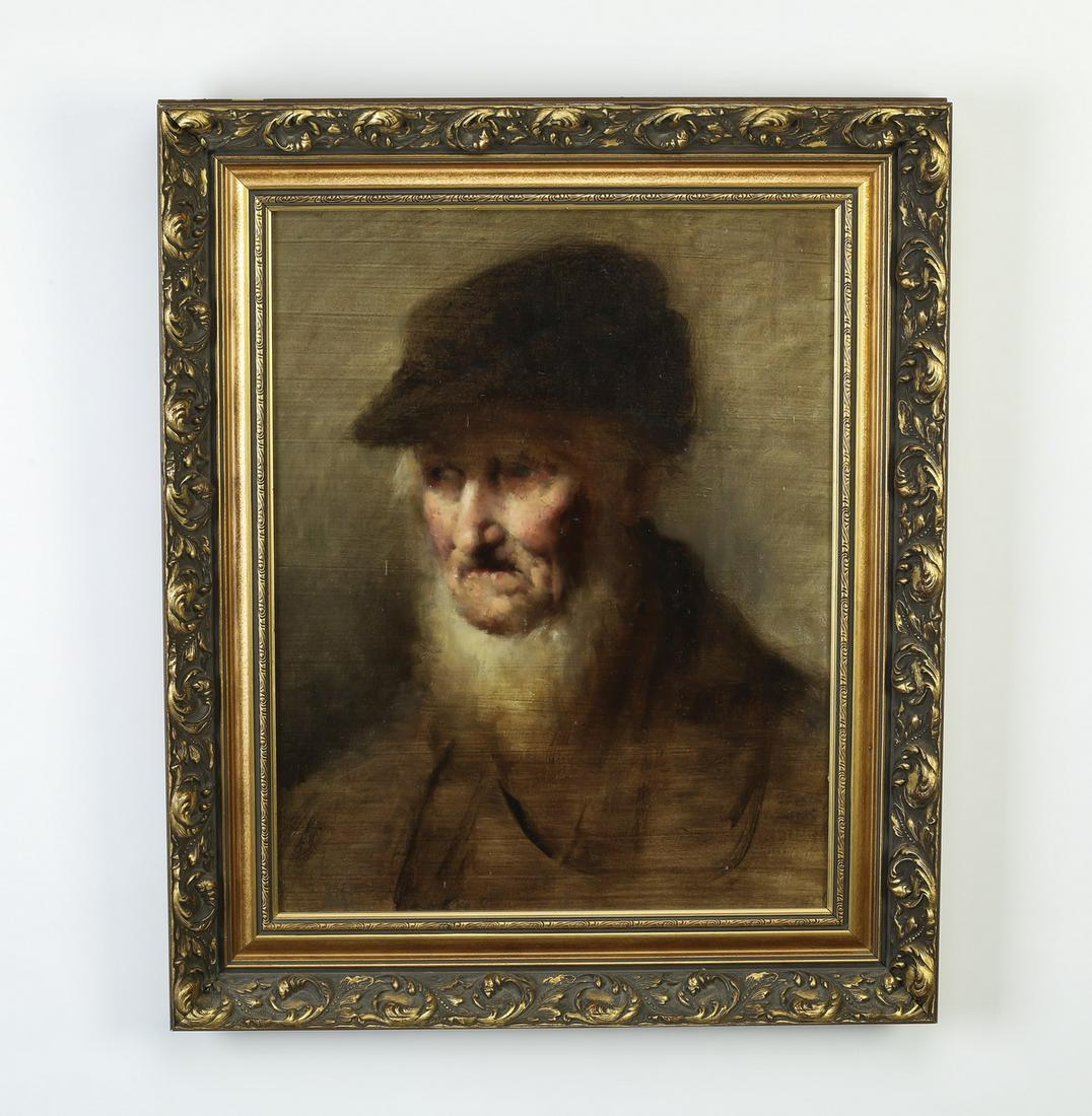 19th c. O/p Old Master style portrait (1 of 3)