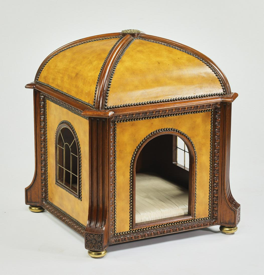 Maitland Smith Venetian style pet bed, 33"h (1 of 3)