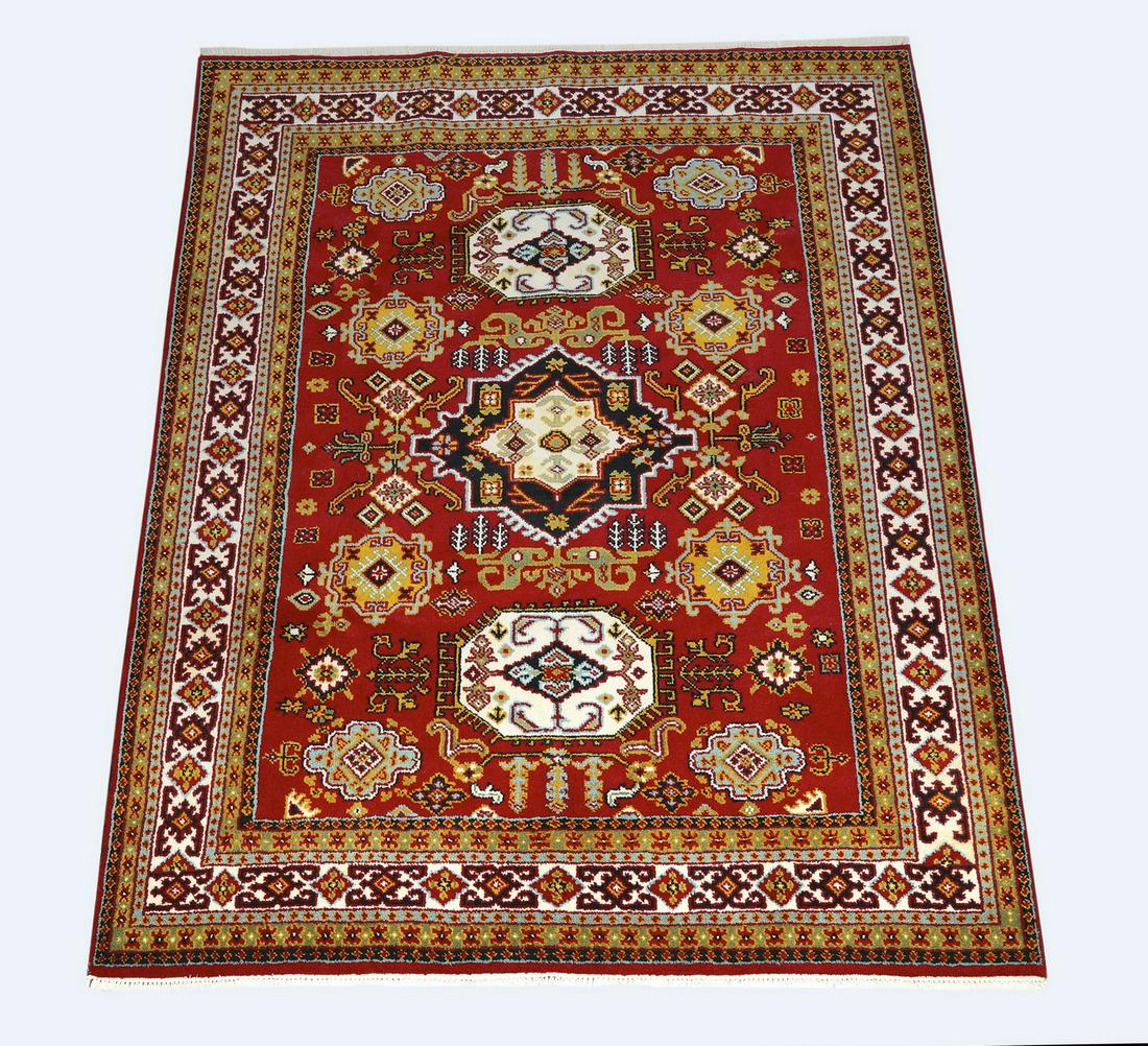 Hand knotted Turkish wool carpet, 10 x 8 (1 of 4)
