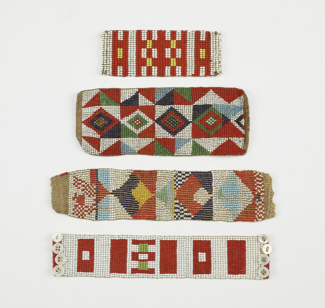 (4) Kamba beaded armlets and anklets, Kenya (1 of 1)