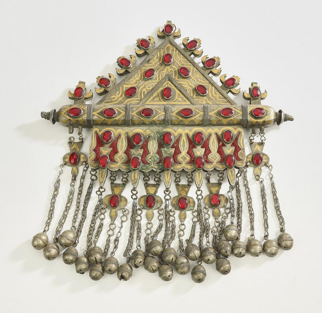 Monumental Teke pendant, mid 20th c. (1 of 5)