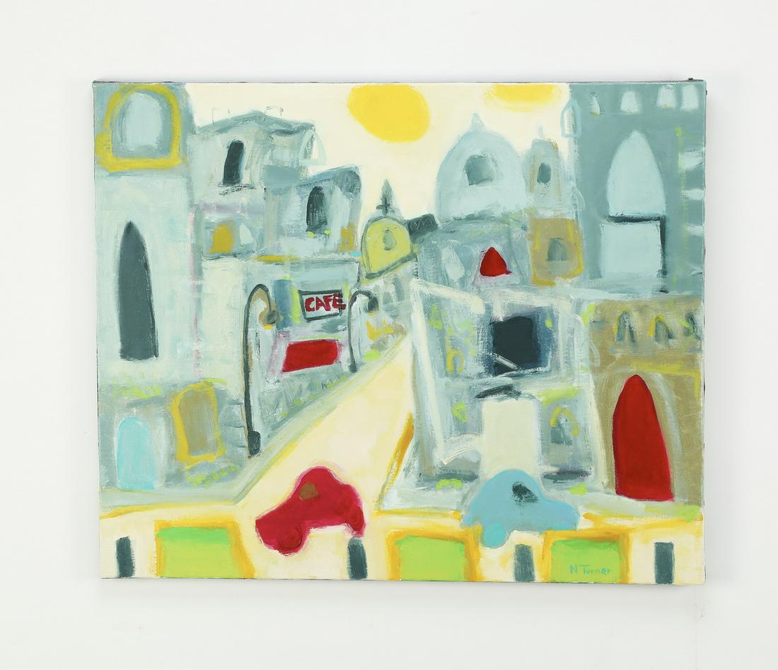 Signed Neal Turner O/c 'Qusi de Louvre, Paris' (1 of 4)