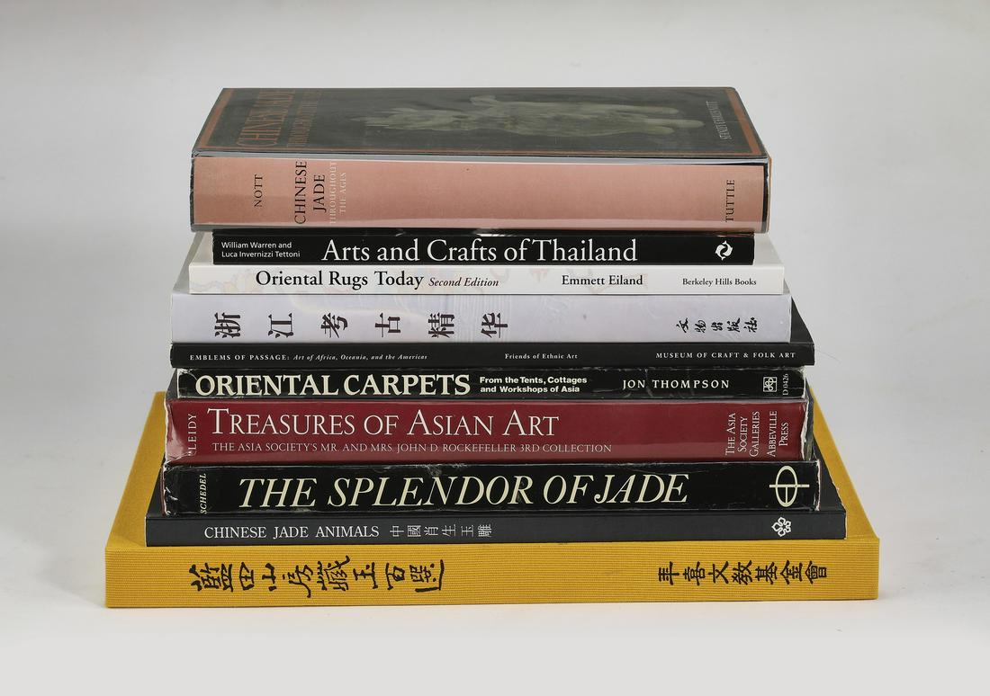 (10) Asian art and textiles coffee table books (1 of 1)