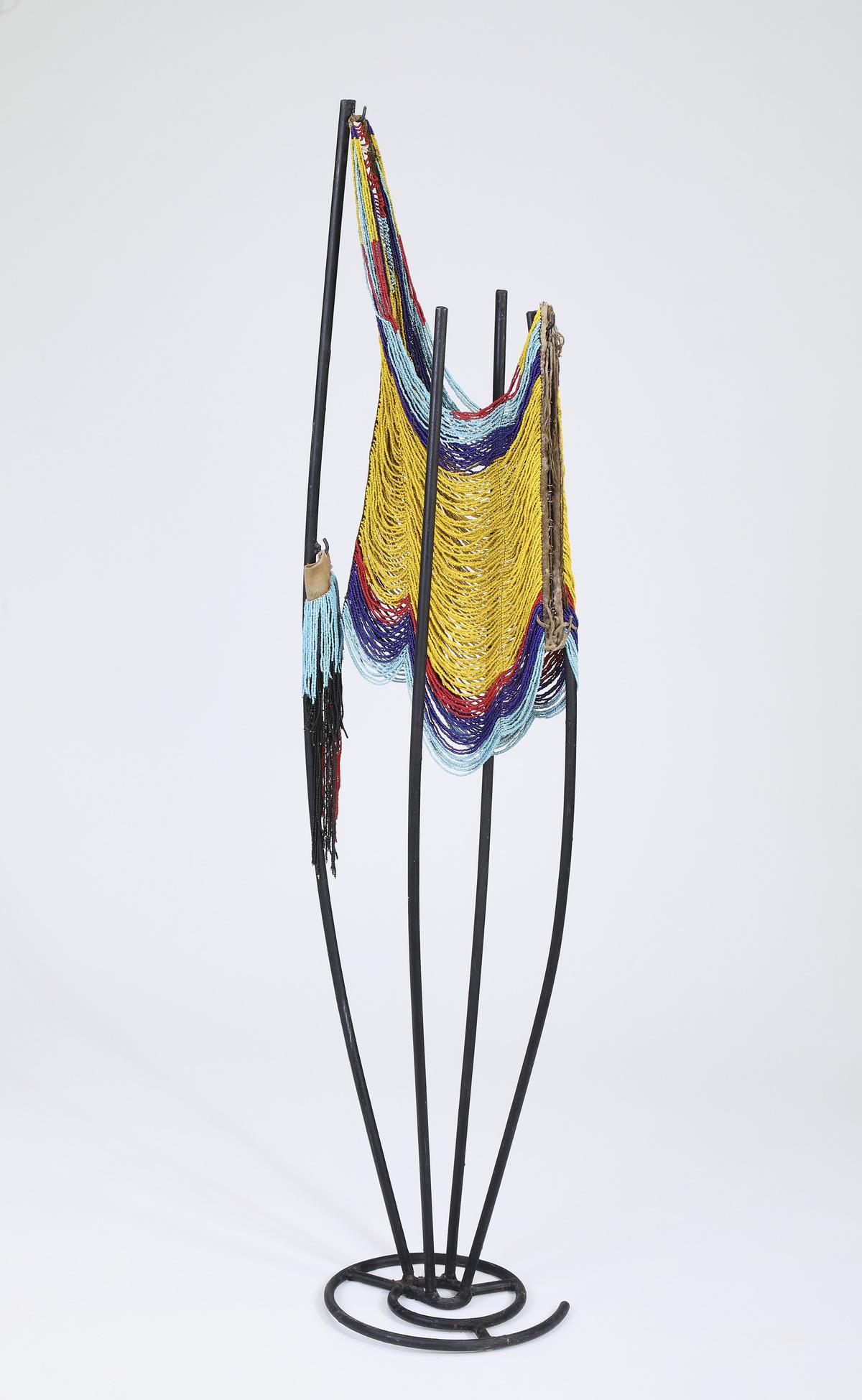 Dinka beaded corset or Malual, 28"h (1 of 3)