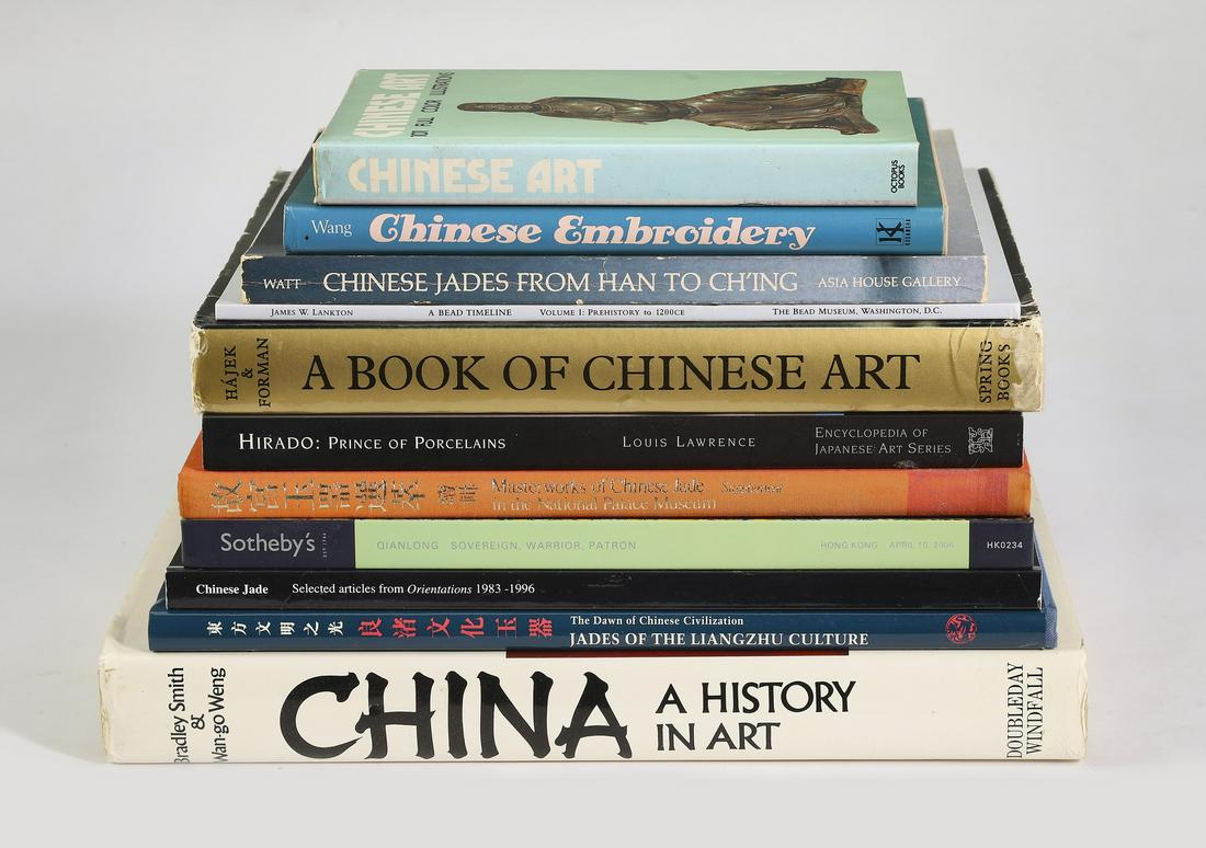 (11) Asian art and antiquities coffee table books (1 of 1)