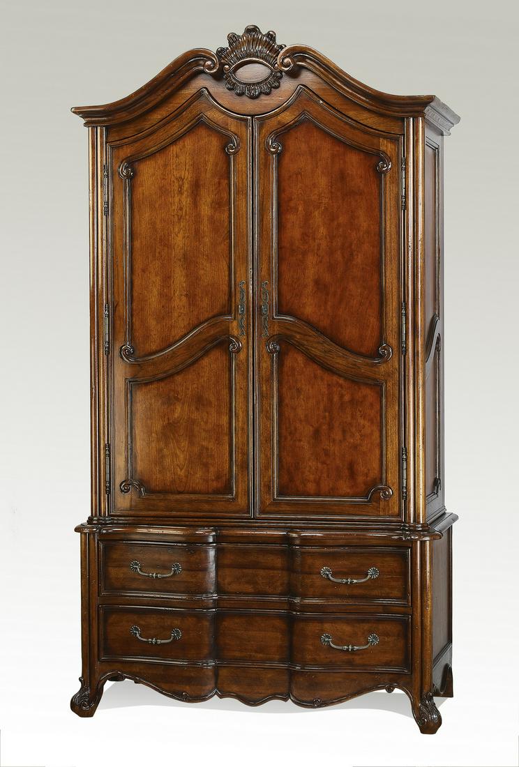 Hickory Chair Co. French Provincial style armoire (1 of 3)