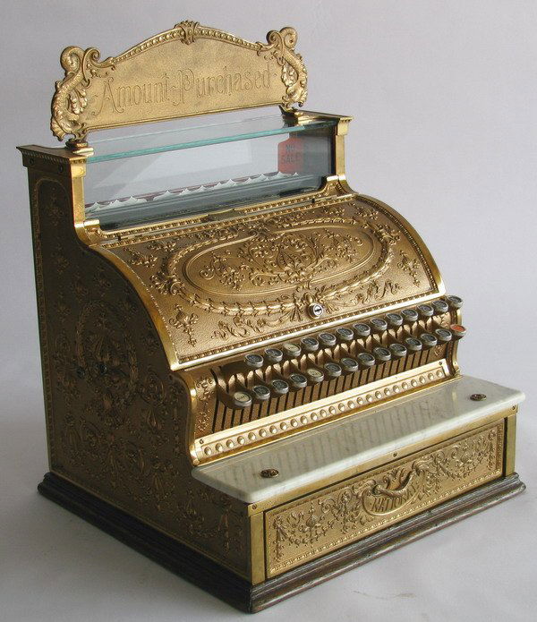 272 Antique National brand cash register Nov 14, 2009 Great Gatsby
