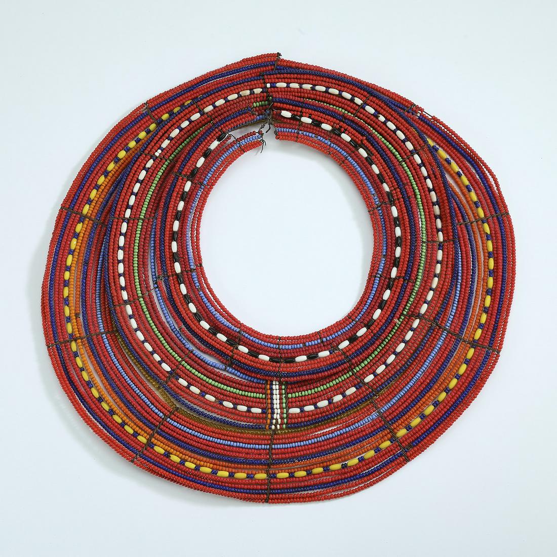 Maasai beaded triple neck band (1 of 4)