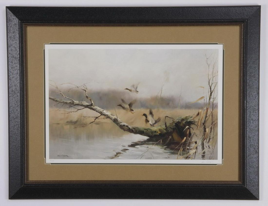 Manfred Shatz (German) signed, numbered lithograph (1 of 3)