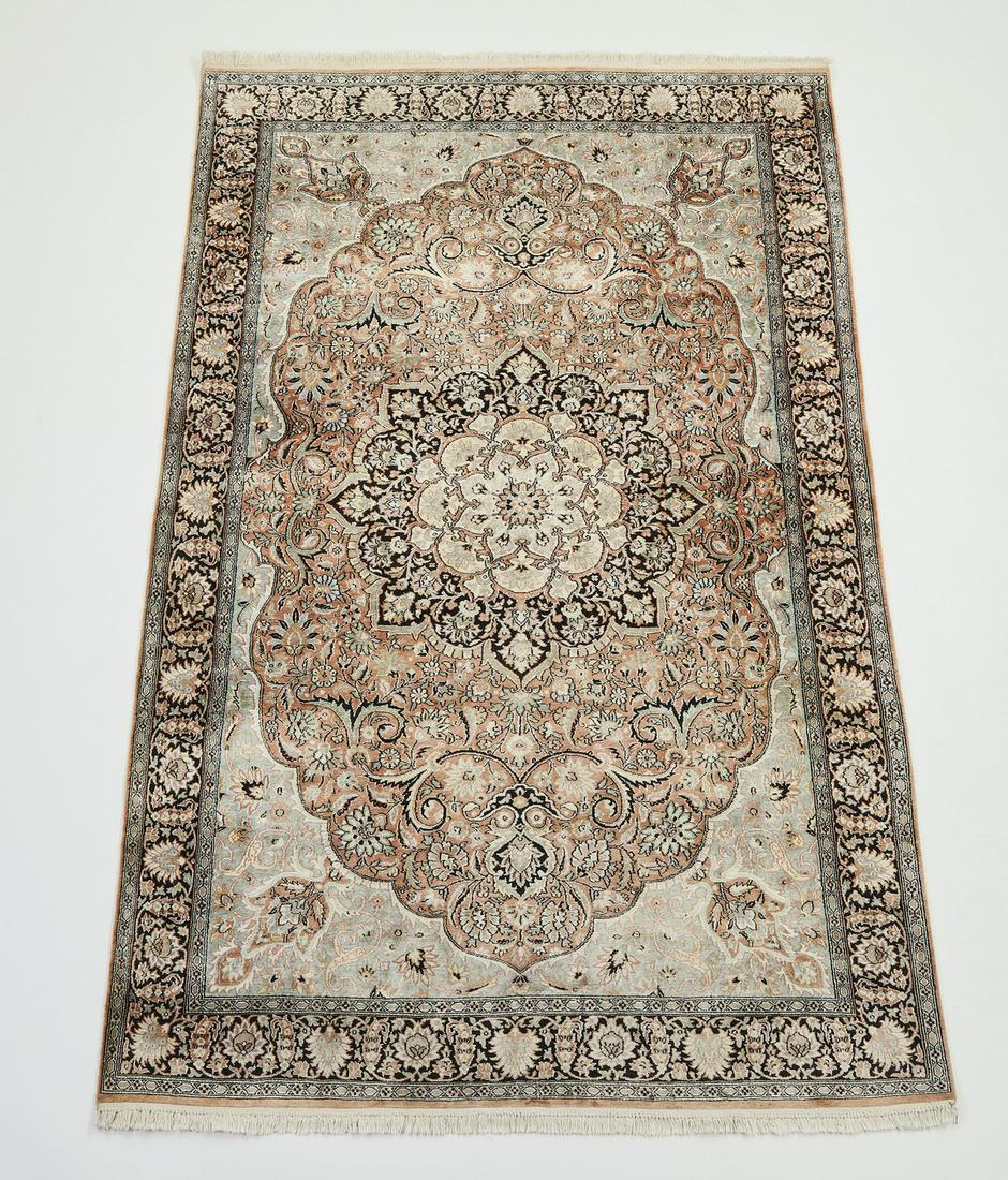 Hand knotted wool Indo-Tabriz, 9 x 5 (1 of 6)