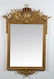 35: Carved and gilt beveled glass mirror