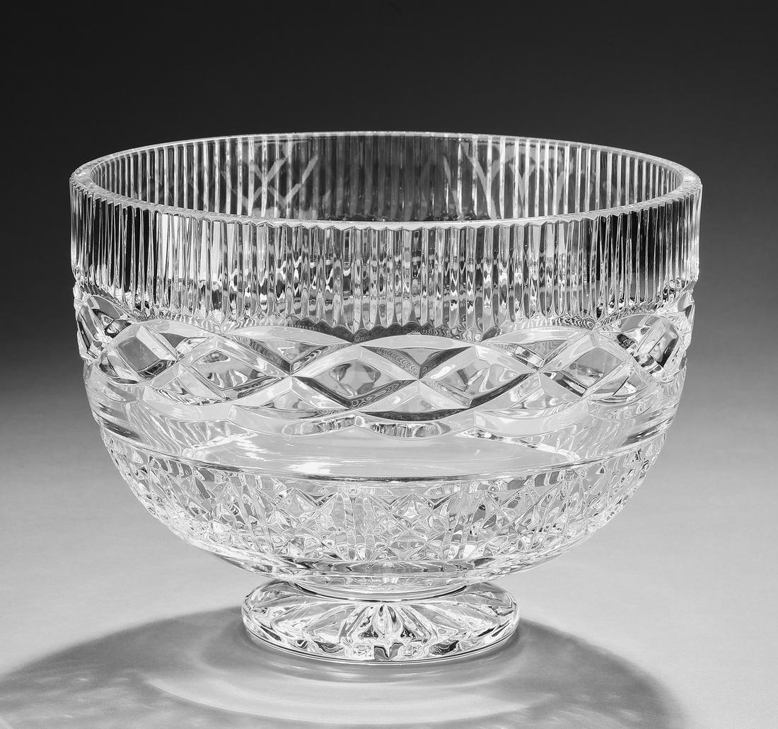 Waterford crystal 'Book of Kells' centerpiece bowl (1 of 3)