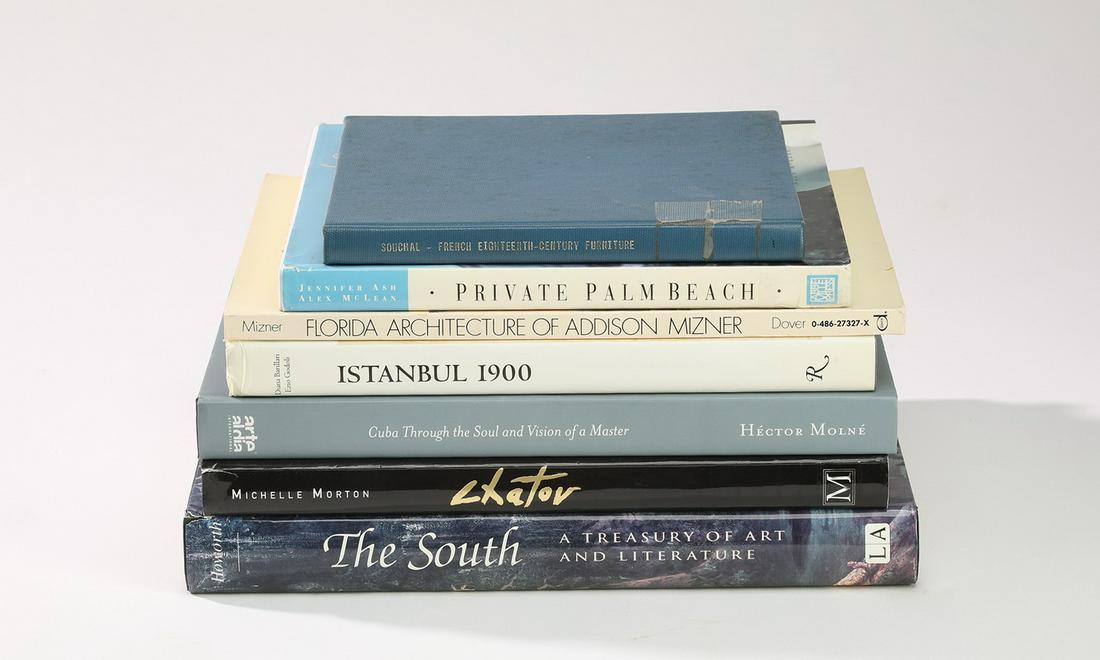 Group of (7) fine art and design coffee table books (1 of 1)