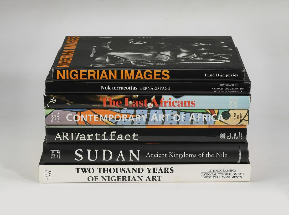 (7) African art and culture coffee table books (1 of 1)