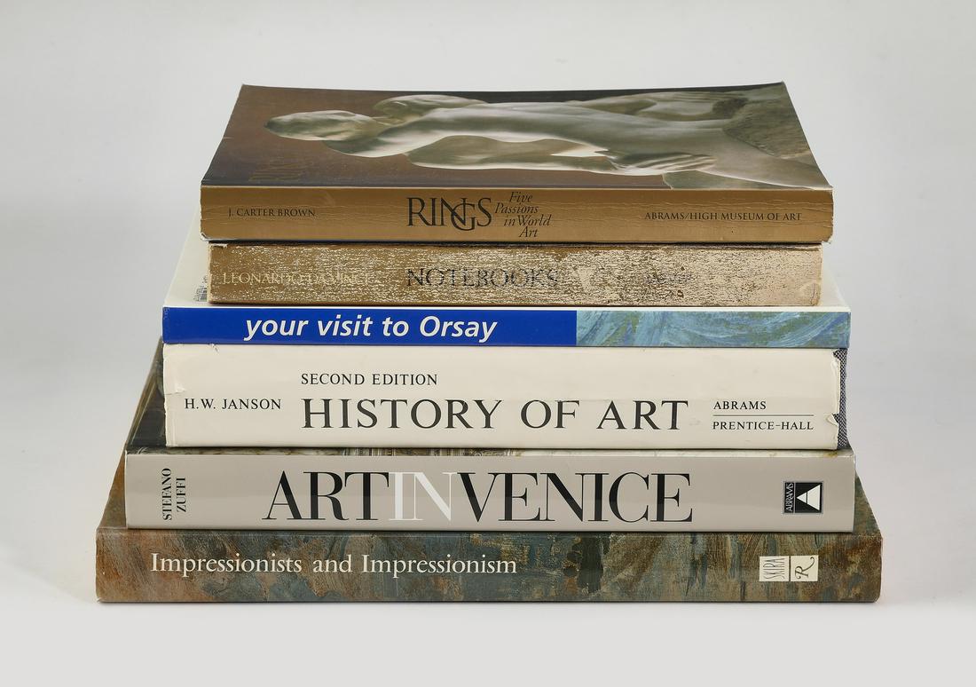 (6) European art history coffee table books (1 of 1)