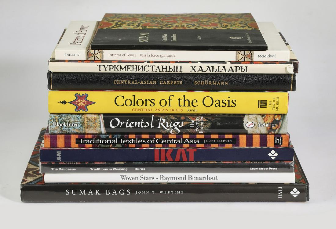 (11) Fine carpets and textiles coffee table books (1 of 1)
