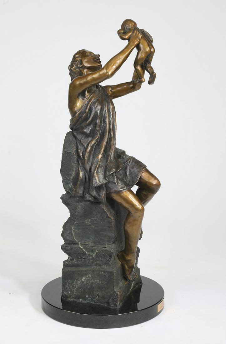 Laran Ghiglieri 'First Born' signed, numbered bronze (1 of 7)