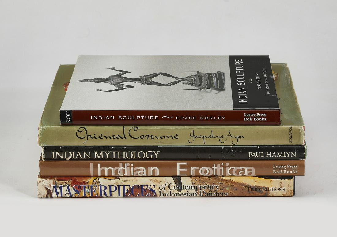 (5) Asian art and mythology coffee table books (1 of 1)