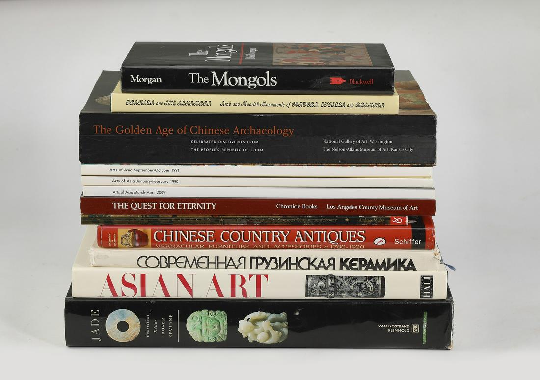 (12) Asian art and antiquities coffee table books (1 of 1)