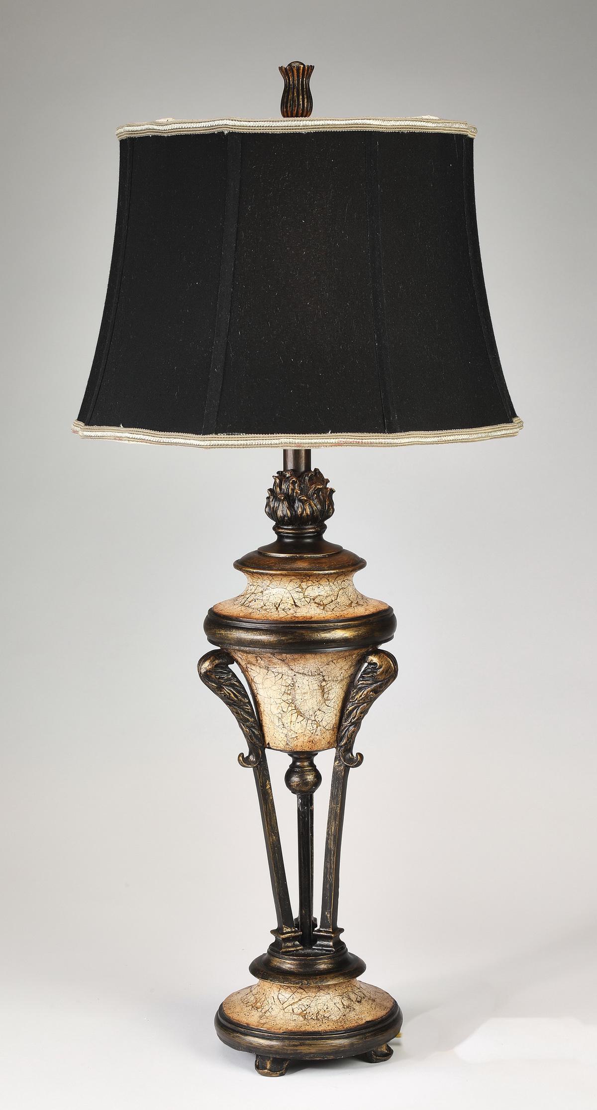 Neoclassical style table lamp with urn standard (1 of 3)