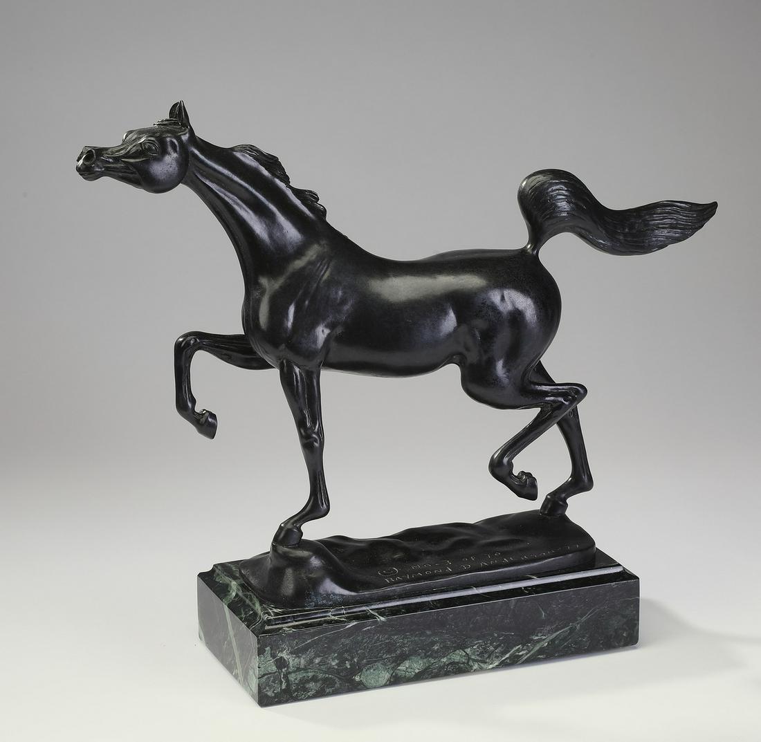 Raymond Anderson bronze 'Arabian Stallion,' 1977 (1 of 4)