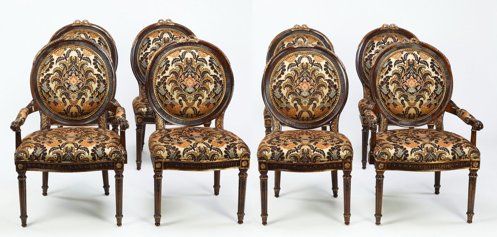 (8) Maitland-Smith upholstered chairs (1 of 6)